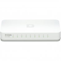 купить D-Link DGS-1008A/E1A Коммутатор 8-порт10/100/1000 неуправляемый пластиковый корпус /  в Алматы фото 1