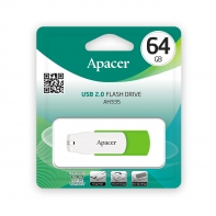 купить USB-накопитель Apacer AH335 64GB Зеленый в Алматы фото 2