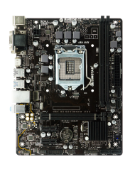 купить Материнская плата S-1151 Biostar H310MHD PRO2 <mATX, 2xDDR4, VGA, DVI, HDMI, M2, USB2.0x6, USB3.1x4> в Алматы фото 2