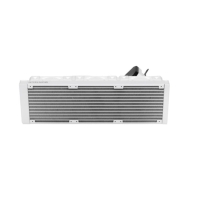 купить Водяное охлаждение для CPU Montech HyperFlow Digital 360 (W) TDP 350W 3x120 115x-1851/AM3-AM5 White в Алматы фото 2