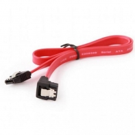 купить Кабель интерфейсный SATA Cablexpert CC-SATAM-DATA90-0.8M, 80см, угловой разъем, 7pin/7pin, защелка,  в Алматы фото 1