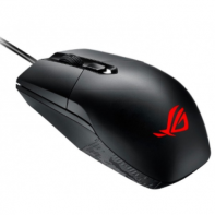 купить Игровая Проводная Бесшумная Мышь ASUS P303ROG Strix Impact Mice 5000dpi USB Поддержка синхронизации цвета AURA ! в Алматы фото 1