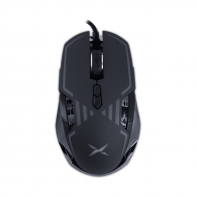 купить Компьютерная мышь, Delux, DLMM-628OUB, Игровая, Оптическая, 1000-16000dpi, 9 функциональных клавиш, Частота сканирования до 1000Hz, Подсветка, Длина кабеля 1,6 метра, Размер: 124*72*43 мм, Чёрный в Алматы фото 1