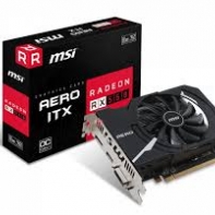 купить Видеокарта MSI Radeon RX 550, 2GB GDDR5 128-bit DVI HDMI DP RX 550 AERO ITX 2G OC в Алматы фото 1
