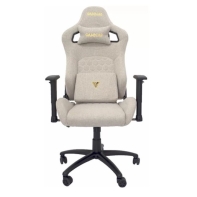 купить Кресло игровое Gamdias ZELUS M2 Weave, бежевый, ткань, 140 кг, 2D, 90&deg;-150&deg;, крестовина металл в Алматы фото 2