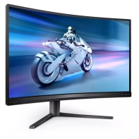 купить Монитор 27" PHILIPS 27M2C5500W (00/01) VA 2560x1440 240Hz Curved 1мс 400кд 3000:1 2xHDMI 2xDP Черный в Алматы фото 2
