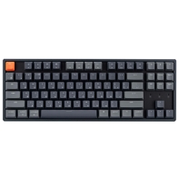 купить Клавиатура Keychron K8 Aluminum Frame 87 keys, Gateron Brown, Hot-Swap, RGB, Black (K8J3_Keychron) в Алматы фото 1