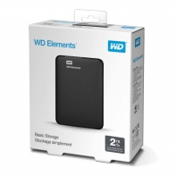 купить Внешний HDD Western Digital 2Tb Elements SE Portable 2.5* WDBU6Y0020BBK-WESN USB3.0 Black.  Большая емкость в изящном корпусе. Максимальная скорость передачи данных. Программа резервного копирования. Высокое качество.                                  в Алматы фото 3