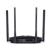 купить Маршрутизатор беспроводной AX3000 GbE Mercusys MR80X <Wi-Fi 6 AX3000 Dual Band Wireless Gigabit Router, 2402 Мбит/с 5 GHz 11ax + 574Mbps 2.4GHz 11ax, cовместим со стандартами Wi-Fi 802.11a/b/g/n/ac/ax, 1 Gigabit WAN + 3 Gigabit LAN, WPA3, MU-MIMO, OF в Алматы фото 2