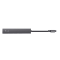 купить Разветвитель Trust Halyx 4 in 1 USB-C 3.2 серый&nbsp;24948 в Алматы фото 2