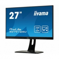 купить Монитор LCD 27** 16:9 2560х1440(WQHD) TN, nonGLARE, 350cd/m2, H170&deg;/V160&deg;, 1000:1, 80M:1, 16.7M, 1ms, DVI, HDMI, DP, USB-Hub, Height adj, Pivot, Tilt, Swivel, Speakers, 3Y, Black в Алматы фото 2