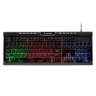 купить Клавиатура игровая 2E GAMING KG300 LED USB Black в Алматы фото 1