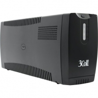 купить Источник бесперебойного питания 3Cott-1200-HML, Home line, UPS AVR, 1200VA/720W, 12V/7Ah*2, Schuko*3, RJ11, LED в Алматы фото 2
