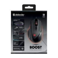 купить Мышь игровая беспроводная Defender Boost GM-708L оптика,7кнопок,7200dpi в Алматы фото 3