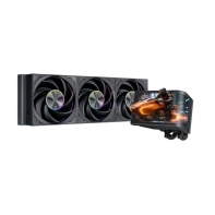 Купить Водяное охлаждение для CPU PCCooler DV360 ARGB Display BK TDP 300W 1200/1700/1851/AM4/AM5 Черный в Алматы