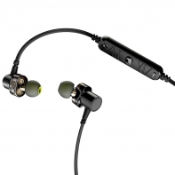 купить Беспроводные наушники, Awei, X660BL, Bluetooth V4.2, 200 часов в режими ожидания, Время заряда 2 час, Вес 15г.,  Есть сменные вкладыши, Чёрный в Алматы фото 1
