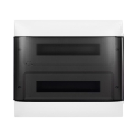 купить Щит встраиваемый Legrand Practibox S 2х18 IP40 Дымчатая дверь в Алматы фото 2