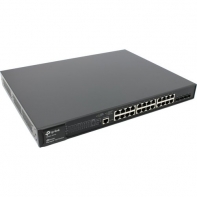 купить Коммутатор, TP-Link, T2600G-28MPS,19-дюймовый стоечный, 24 порта 10/100/1000M   4 SFP, Управляемый (L2), PoE, Корпус металл, 1U в Алматы фото 2