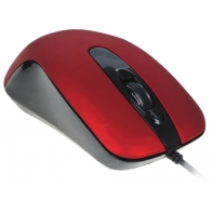 купить Мышь Gembird MOP-400-R черный/красный оптическая (1000dpi) USB (3but) в Алматы фото 2