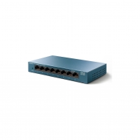 купить Коммутатор GbE  8-портовый Tp-Link TL-LS108G <8-Port 100/1000Mbps, настольный, Green Technology, 802.3X Flow Control, 802.1P/DSCP QoS> в Алматы фото 2