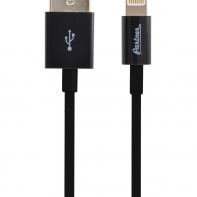 купить Кабель MFI USB 2.0 - Apple iPhone/iPod/iPad 8pin, 1м, черный, Partner в Алматы фото 1