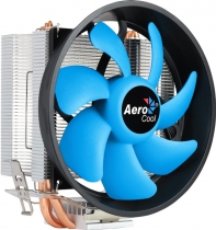 купить Кулер для процессора, Aerocool, Verkho 3, Intel 1156/1155/1151/1150/775 и AMD FM2/FM1/AM3 /AM3/AM2 /AM2, 110W, 90мм, 1200-2800±10% об/м, 24,7 дБА, 4pin, Габариты 105х75х130мм, Чёрный в Алматы фото 2