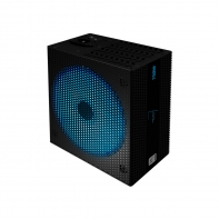 купить Блок питания, Aerocool, P7 Platinum 750W, ATX, APFC, 20 4 pin, 4 4pin, 8pin, 10*Sata, 6*Molex, 1*FDD, 6*PCI-E 6 2 pin, RGP 4pin-F, RGB 4pin-M, Поддержка Haswell, Вентилятор 12 см, Кабель питания, Чёрный в Алматы фото 1