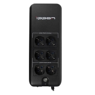 купить ИБП Ippon Back Verso 600, 600VA, 300Вт, AVR 170-270В, 4xEURO 751617 в Алматы фото 1