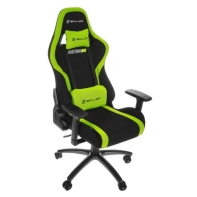 купить Игровое кресло Sharkoon Skiller SGS2 Black/Green <Ткань, Газлифт 4, подлокотник 3D> в Алматы фото 1