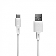купить Кабель Crown USB - microUSB CMCU-003M white в Алматы фото 1