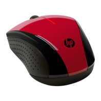 купить Беспроводная компьютерная мышь HP N4G65AA X3000 Red BS Wireless Mouse в Алматы фото 2