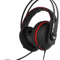 купить Гарнитура ASUS TUF Gaming H7 Core черно-красный 90YH01QR-B1UA00, 20 ~ 20000 Гц, 32 Ом, разъем 3.5 мм.Длина шнура 1.3 м в Алматы фото 1