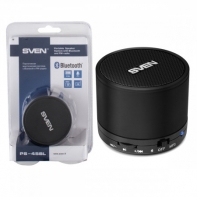 купить Колонки SVEN PS-45BL, black (3W, Bluetooth, microSD, FM, 300mA*h) в Алматы фото 3