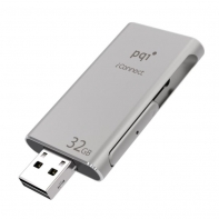 купить USB Флеш для Apple PQI iConnect 001 6I01-032GR2001 32GB Серый в Алматы фото 1