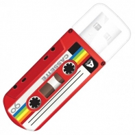 купить USB Флеш 16GB 2.0 Verbatim 049398 casette красный в Алматы фото 1