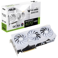 купить Видеокарта ASUS GeForce RTX4070Ti SUPER OC 16GB TUF-RTX4070TIS-O16G-WHITE-GAMING в Алматы фото 1