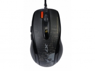 купить Мышь игровая A4tech X7 F5 BLACK Оптическая USB 3000 dpi в Алматы фото 2