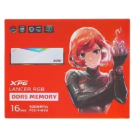 купить Комплект модулей памяти ADATA XPG Lancer RGB AX5U5200C3816G-DCLARWH DDR5 32GB (Kit 2x16GB) 5200MHz в Алматы фото 3