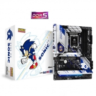 купить Материнская плата ASRock Z790 PG SONIC LGA1700 4xDDR5 8xSATA RAID 4xM.2 HDMI DP ATX в Алматы фото 1