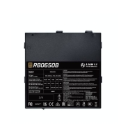 купить Блок питания Lian Li  650W, RB650B, Non Modular, 80+ BRONZE, КПД 85%, Черный, G9P.RB0650B.B000.EU в Алматы фото 2