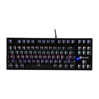 купить Клавиатура Oklick 967G Dark Force механическая черный USB Multimedia for gamer LED (8471606000) в Алматы фото 1
