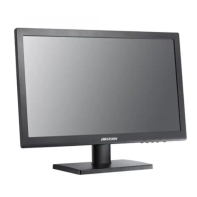 купить Монитор 18,5" Hikvision DS-D5019QE-B LED FHD 1366x768 60Hz 600:1 200cdm&sup2; 1xD-Sub 1xHDMI 9060 Черный в Алматы фото 3