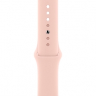 купить Apple Watch Series 6 GPS, 44mm Gold Aluminium Case with Pink Sand Sport Band - Regular, Model A2292 в Алматы фото 3