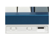 купить Клавиатура беспроводная Montech MK PRO 75 FB Bluetooth/Wireless/USB, ENG/RUS, mechanical, Синяя в Алматы фото 3