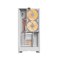купить Корпус Montech HS02 PRO (W) ATX/Micro-ATX/Mini-ITX (Back-Connected MB) 2xUSB 1xType-C 1xAudio Белый в Алматы фото 3
