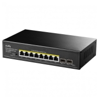 купить Коммутатор PoE+ GbE  8-портовый CUDY GS1008PS2 <8-10/100/1000 BASE-T Gigabit ports, 2-1000 BASE-X SFP Slot, 8-port IEEE 802.3at PoE+ Injector, Supports PoE power up to 30W for each PoE port, Extend Mode в Алматы фото 2