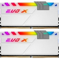 купить Оперативная память  32GB Kit (2x16GB) GEIL DDR4 PC4-25600 3200MHz EVO X II White с RGB подсветкой 16-18-18-36 GEXSG432GB3200C16ADC Retail Pack в Алматы фото 1