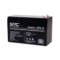 купить Аккумуляторная батарея SVC 12V9Ah 12В 9 Ач в Алматы фото 1