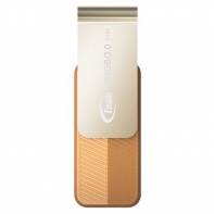 купить Устройство хранения данных Team Group USB 3.0 Flash C143 3.0 FLASH DRIVE 128GB TC1433128GN01 BROWN в Алматы фото 1