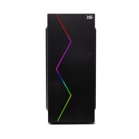 купить Корпус X-Game Galaxy, Midi Tower, ATX, Black, 2x3.5*/2x2.5*, 2xUSB, RGB в Алматы фото 2